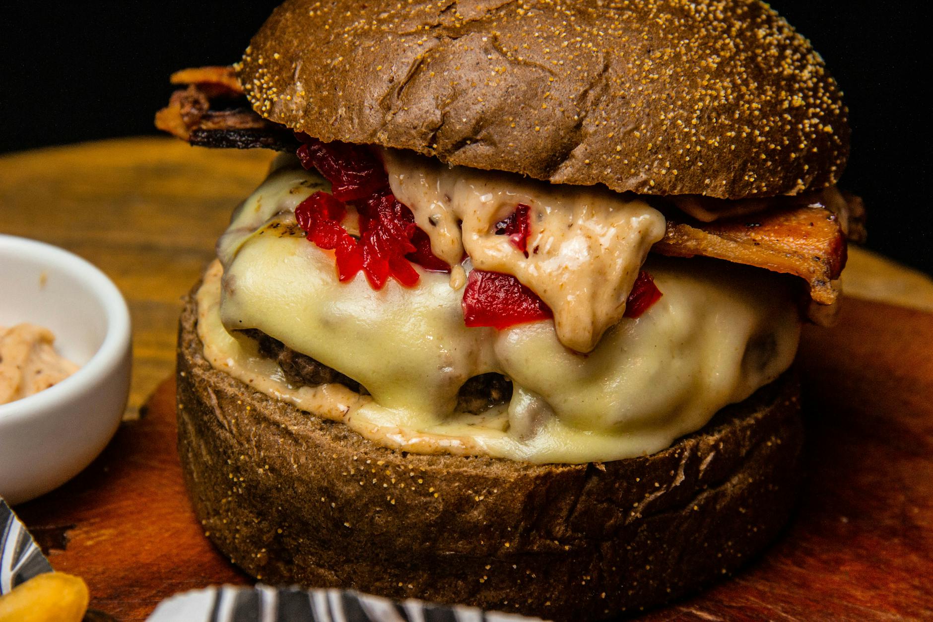 Cheddar Bomb — triple cheddar
